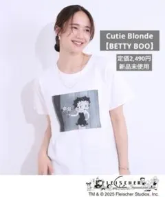 4725 Cutie Blonde【BETTY BOOP】ベーシックTシャツのサムネイル