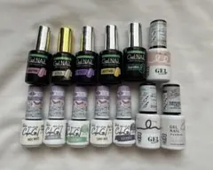 セリア ダイソー キャンドゥ ジェルネイルセット 13色セット