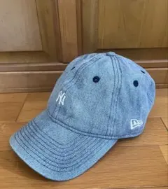 NEW ERA 9TWENTYニューヨークヤンキース　デニムキャップ　フリー