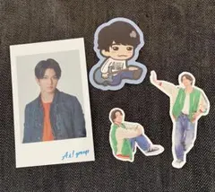 Aぇ!group正門良規　ステッカー・チェキ風カードセット