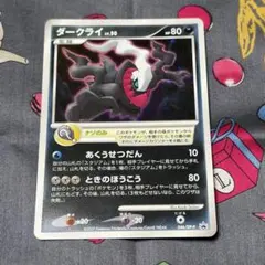 ダークライ Lv.48 プロモカード第5期プレイヤーズけいけんちプレゼントカード ダークライ P 第5期プレイヤーズけいけんち10000EXPプレゼントカード