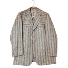 テラニシ オーダーメイド テーラードジャケット 胡桃ボタン ヴィンテージ