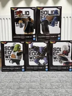 開封済み　ギニュー特戦隊 5体セット 出陣