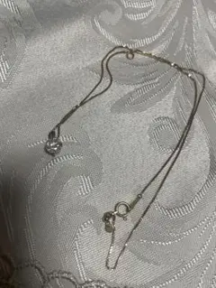 【1ct超】K18 天然ダイヤモンドネックレス 1.069ct Fカラー SI2