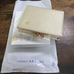 皇居折り財布】がま口/シャンパンゴールド/《新品未使用》 - メルカリ