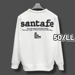 サンタフェ Santa Fe 定番 復刻ロゴ ラメトレーナー 50 LL r9@のサムネイル