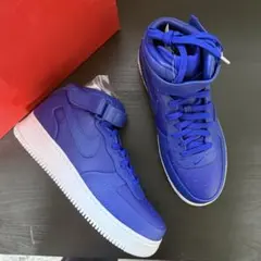 エアフォース1ブルーグローHI HYP BLUE GLOWネオン新品26.5cm - メルカリ