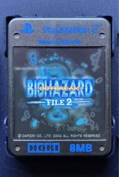 ps2 バイオハザード アウトブレイクファイル2 メモリーカード8MB