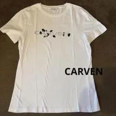 CARVEN ロゴプリント Tシャツ ホワイト Sのサムネイル