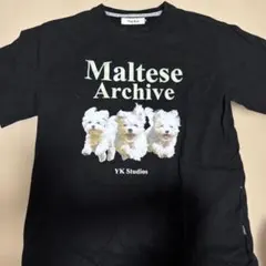 【セール中】Wai Kei Maltese Archive Tシャツ　ブラックのサムネイル