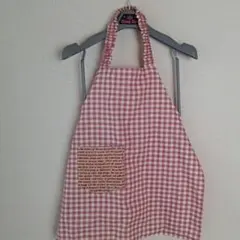 こども用リバーシブルエプロン&三角巾 ハンドメイド品
