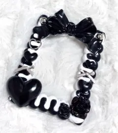 硬質ケース ホイップデコ トレカケース 黒白