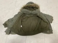 メゾピアノ オリーブグリーン・ダウンジャケット 120