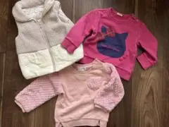 80サイズ　冬用　子供服3点セット