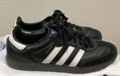 adidas samba サンバ 黒 24cm