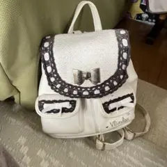 Vlinder ホワイトリュック