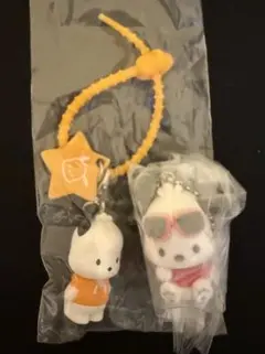 サンリオ ポチャッコ マスコット キーホルダー 2点セット