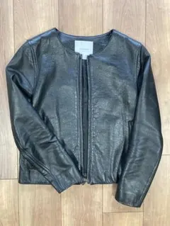 【美品】studios レザージャケットのサムネイル