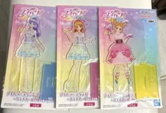 【新品】BANDAI アイカツ！スタンド付きアクリルプレート 3種類セット