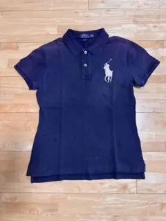Ralph Lauren ビッグポニー ポロシャツ y2k swag ネイビー - メルカリ