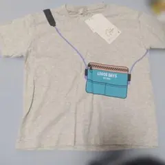 LOGOS DAYS ポケットデザイン Tシャツ 100cm~ グレーのサムネイル