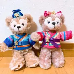 35周年 ダッフィー シェリーメイ ぬいぐるみバッジ セット ダッフィー