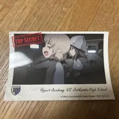 ガールズ&パンツァー　キャラポップストア　ブロマイド　ミカ　アキ