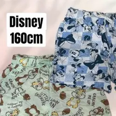 【160】 Disny ディズニー ショートパンツ 2枚セット ミニー