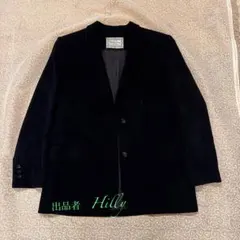 美品✨レディース　カシミヤ100%テーラードジャケット　シングル　黒　ブラック