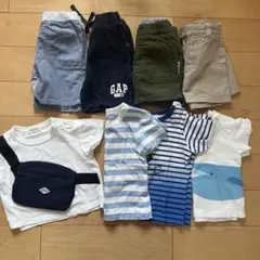 【男の子 8点まとめ売り】ラルフローレン・GAP・無印良品 夏服セット 80cm