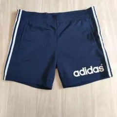 レア？adidas ネイビー ショートパンツ ストライプ