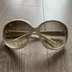 Christian Dior ディオール　サングラス フレームホワイト