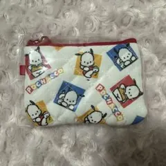 サンリオ キルトシリーズ フラットミニポーチ ポチャッコ