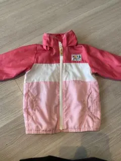 MIKIHOUSE キッズ ジッパージャケット ピンク