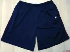 STARTER ハーフパンツ【XL】ネイビー/レッド ビッグサイズのサムネイル