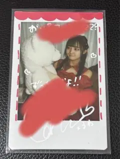 のんふぃく！ こるね 生誕衣装 デコチェキ