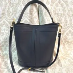 美品 FURLA フルラ コロナ ドローストリング 2WAY ショルダーバッグ
