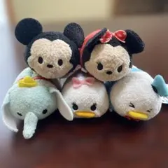 ツムツムディズニーぬいぐるみセット　タグ付き