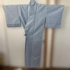 小紋美品✨身丈肩154 ブルーグリーンのグラデーションがクールで美しい 小紋美品✨身丈肩154 ブルーグリーンのグラデーションがクールで美しい