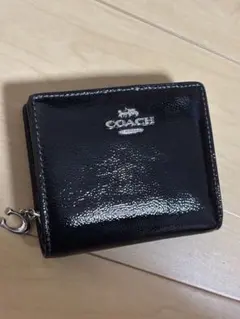 COACH ブラック 二つ折り財布