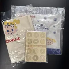 【新品未開封】ミスド　福袋2026 トートバッグ、ハンドタオル、スケジュールン