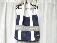 中古 トミーヒルフィガー デニム トートバッグ