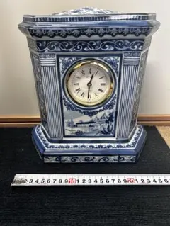 時計 龍峰 置き時計 陶器 クォーツ時計 日本製 Ryuho - メルカリ