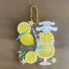 サンリオ　シナモン　アクリルビッグチャーム　キーホルダー　2点セット