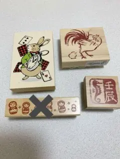 スタンプ　3点セット