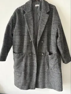 flower グレンチェック チェスターコートのサムネイル
