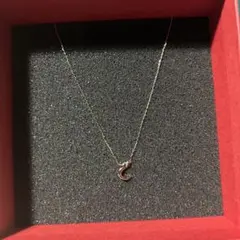 ete ムーンネックレス　ゴールド