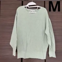 GLOBAL WORK グローバルワーク セーターＭグリーン系