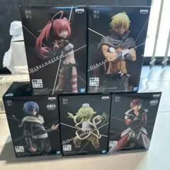 転生したらスライムだった件 フィギュア　5体セット 異世界人 ミリム ヴェルド