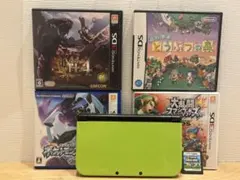 New Nintendo 3DS LL ライムグリーン ソフト付き